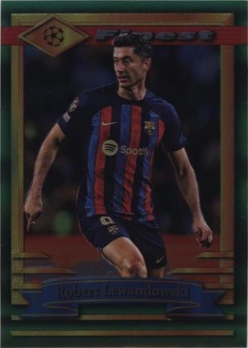 2022-23 Topps Finest Flashbacks UEFA Robert Lewandowski #82