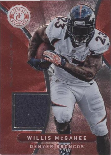 2012 Totally Certified Willis McGahee #100
