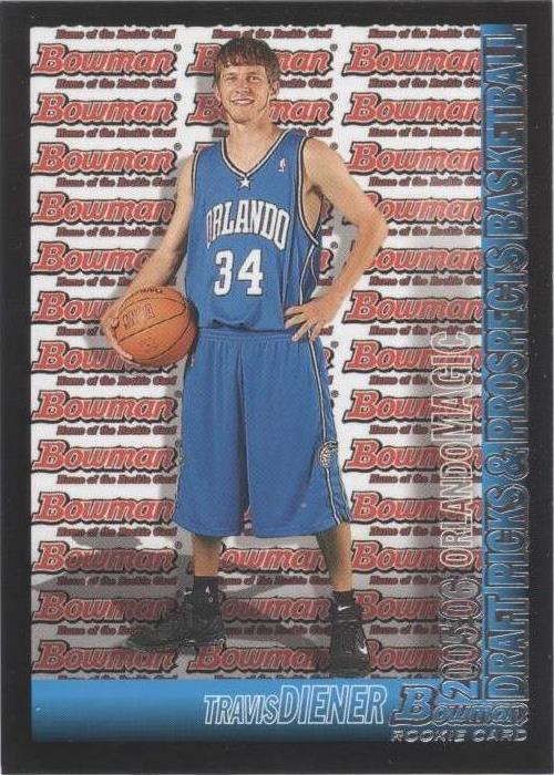 2005-06 Bowman Draft Picks & Prospects - Travis Diener #138