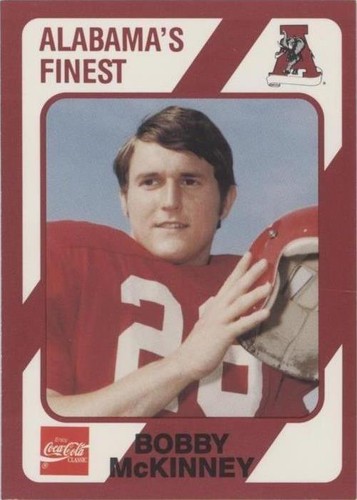 1989 Collegiate Collection Alabama Crimson Tide Bobby Mckinney #118