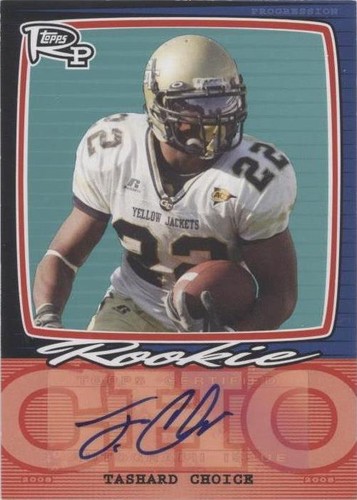 2008 Topps Rookie Progression Tashard Choice #PSS-TC