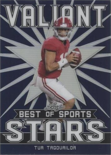 2020 Leaf Best of Sports Tua Tagovailoa #VS-09