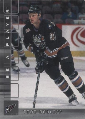 2001-02 In the Game Be A Player Memorabilia - Todd Rohloff #451