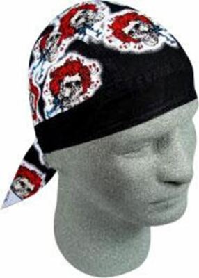 Electric Heads Grateful Dead Skull Cap Head Wrap Bandana Headwrap