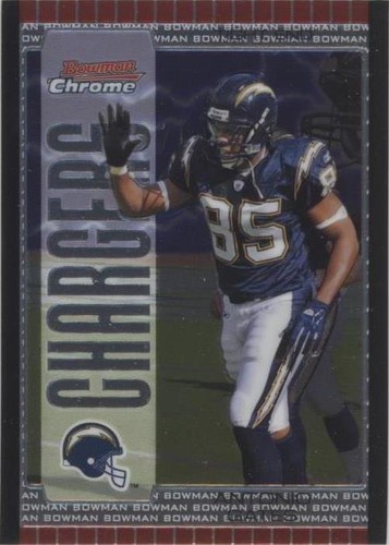 2005 Bowman Chrome Antonio Gates #58