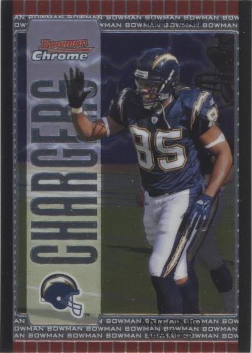 2005 Bowman Chrome Antonio Gates #58