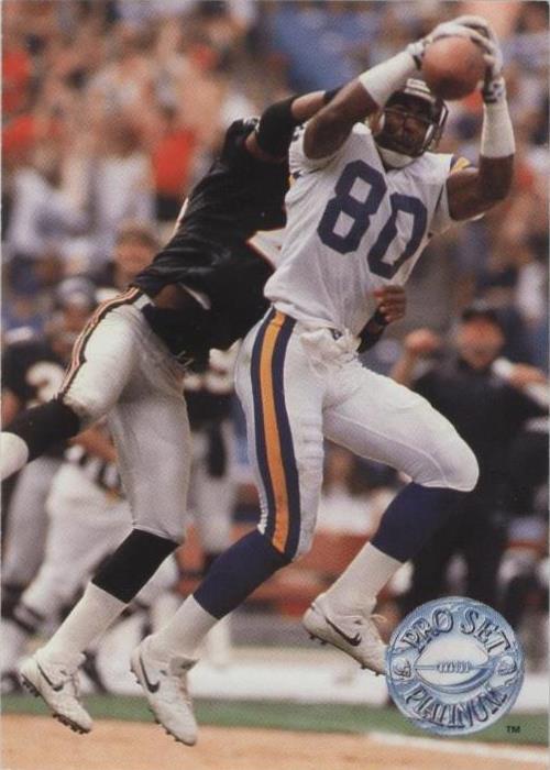 Juego profesional Platinum Cris Carter 1991 #224