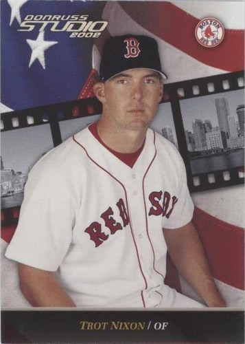 2002 Donruss Studio - Trot Nixon #36
