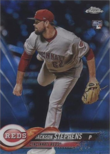 2018 Topps Chrome Sapphire Edition - Jackson Stephens #207