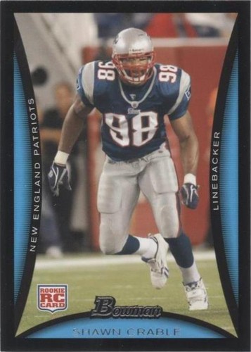2008 Bowman Shawn Crable #256