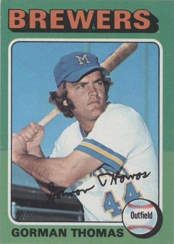 1975 Topps - Gorman Thomas #532