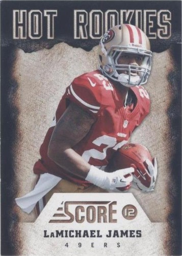 2012 Score LaMichael James #19