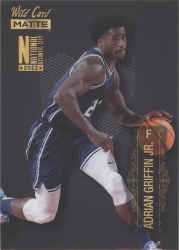 2022 Wild Card MATTE National Convention - AJ Griffin #MBN-1