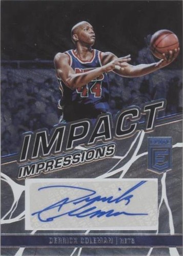 2022-23 Donruss Elite - Derrick Coleman #II-DCM
