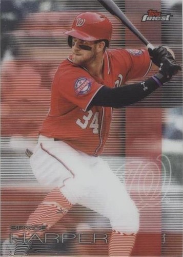 2016 Topps Finest - Bryce Harper #100