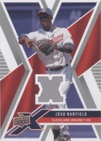 2008 Upper Deck X - Josh Barfield #UDXM-JB