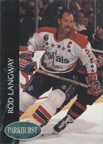 1992-93 Parkhurst - Rod Langway #433