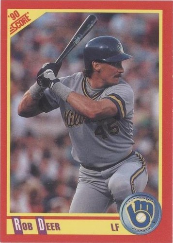 1990 Score - Rob Deer #390