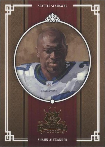 2005 Donruss Throwback Threads Shaun Alexander #GK-23