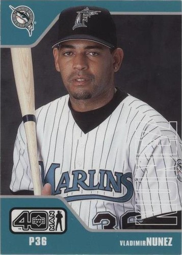 2002 Upper Deck 40 Man - Vladimir Nunez #792