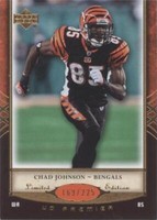2007 UD Premier Chad Johnson #21