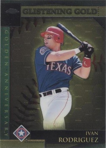 2001 Topps Chrome - Ivan Rodriguez #GA25