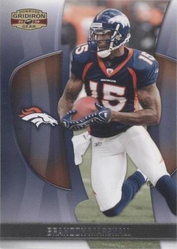 2009 Donruss Gridiron Gear Brandon Marshall #11