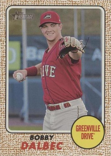 2017 Topps Heritage Minor League Edition - Bobby Dalbec #69