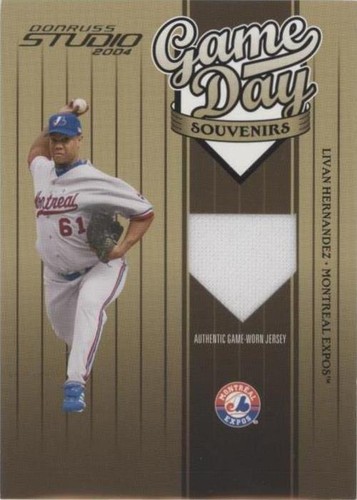 2004 Donruss Studio - Livan Hernandez #GD-52