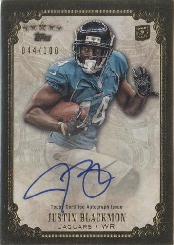 2012 Topps Five Star Justin Blackmon #FSFA-JB