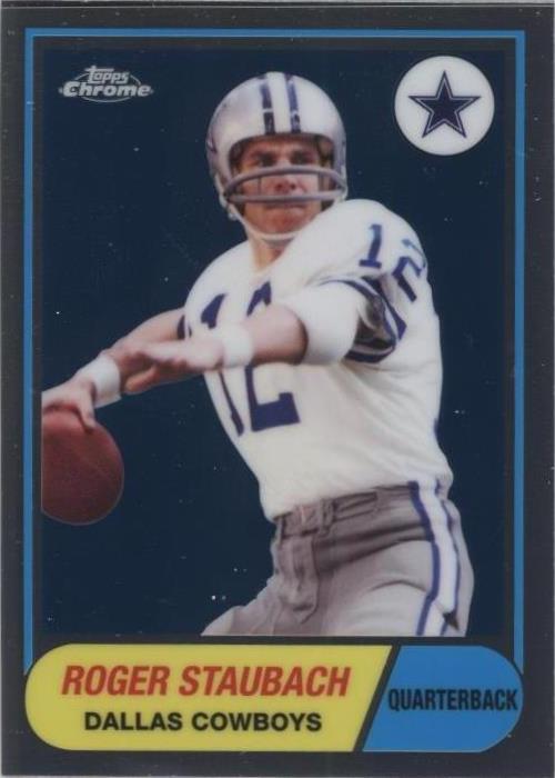 2015 Topps Chrome Roger Staubach #T60-RS