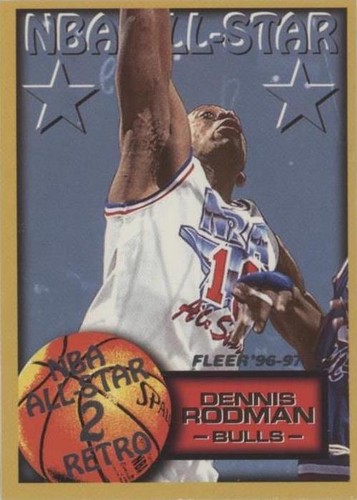 1996-1997 FLEER BASKETBALL NBA ALL-STAR 2 RETRO DENNIS