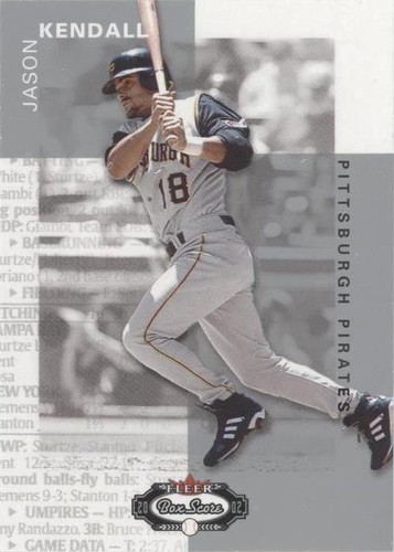 2002 Fleer Box Score - Jason Kendall #21
