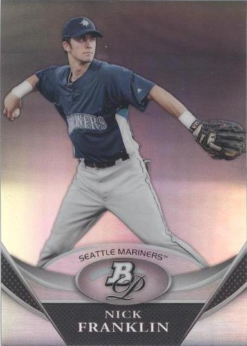 2011 Bowman Platinum - Nick Franklin #BPP64