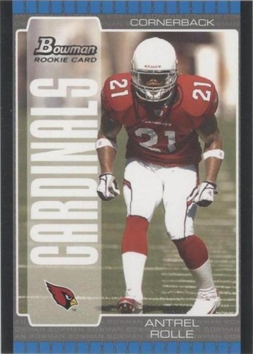 2005 Bowman Antrel Rolle #127