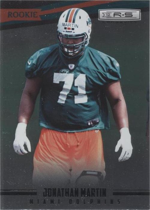 2012 Panini Rookies & Stars Longevity Jonathan Martin #180