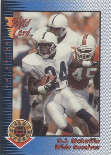 1993 Wild Card O.J. McDuffie #EFF-74