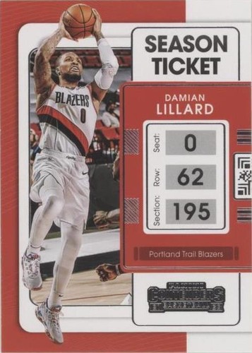 2021-22 Panini Contenders - Damian Lillard #29