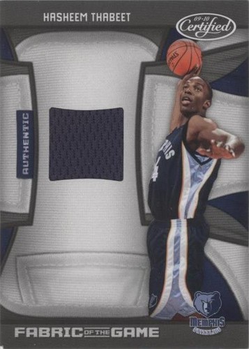 2009-10 Panini Certified - Hasheem Thabeet #FOG-HT