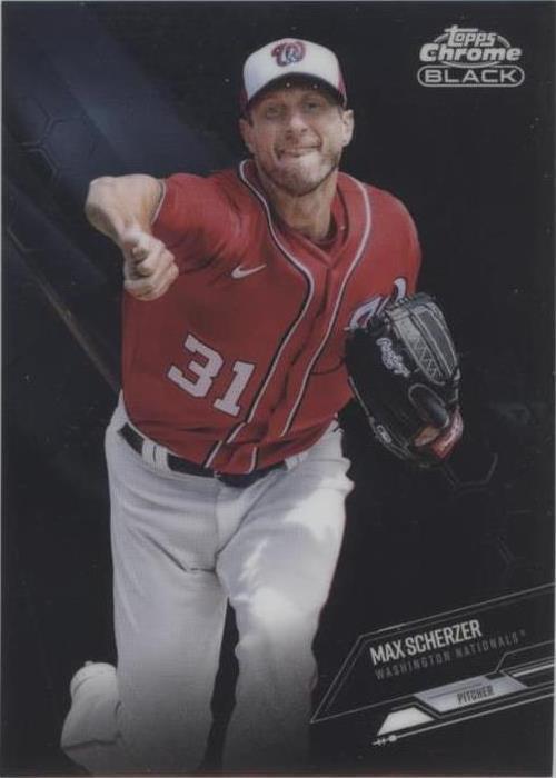 2021 Topps Chrome Black - Max Scherzer #11