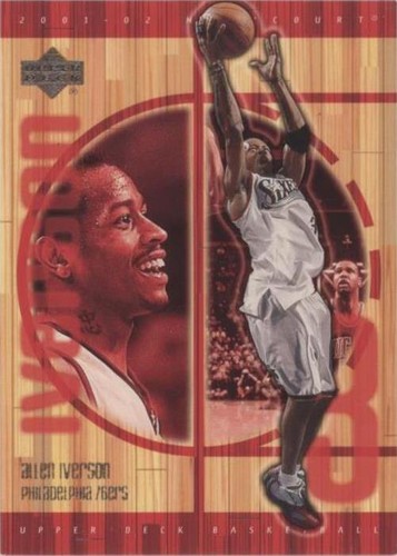 2001-02 Upper Deck Hardcourt - Allen Iverson #61