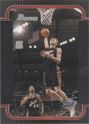 2003-04 Bowman Rookies & Stars - Andrei Kirilenko #19