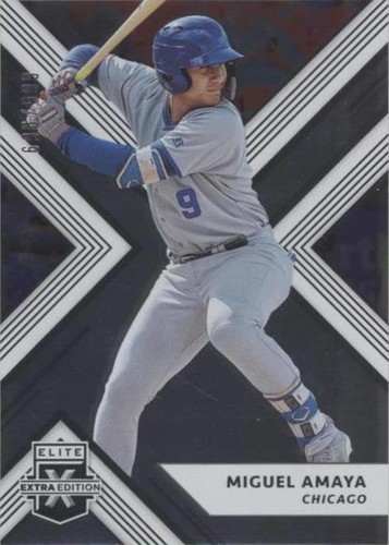 2018 Panini Elite Extra Edition - Miguel Amaya #152