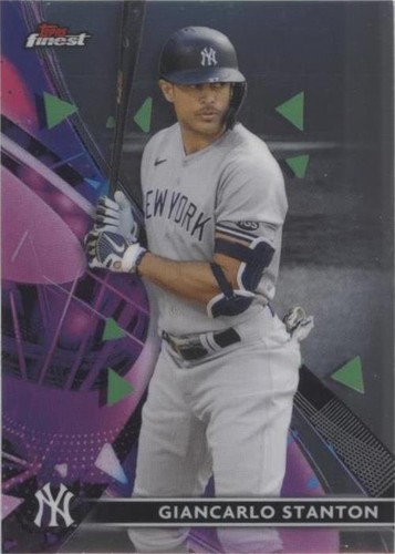 2021 Topps Finest - Giancarlo Stanton #85