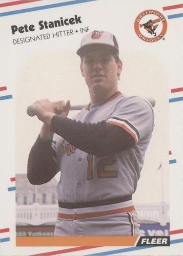 1988 Fleer - Pete Stanicek #573