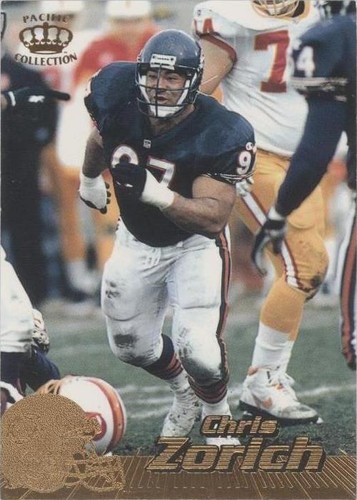 1996 Pacific Crown Collection Chris Zorich #80