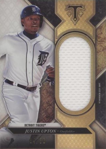 2017 Topps Triple Threads - Justin Upton #SJR-JUT