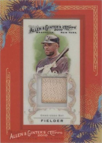 2010 Topps Allen & Ginter's - Prince Fielder #AGR-PF