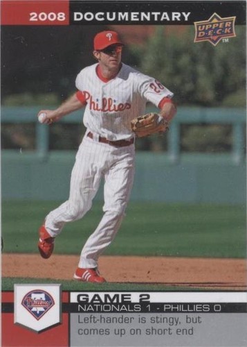 2008 Upper Deck Documentary - Chase Utley #202
