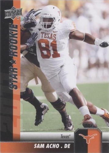 2011 Upper Deck Sam Acho #107